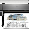 Печать чертежей проекта дома на принтере Epson Stylus Pro 7700