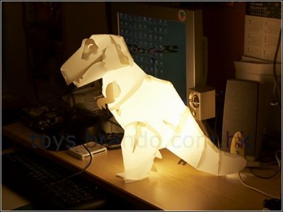 Лампа-динозавр