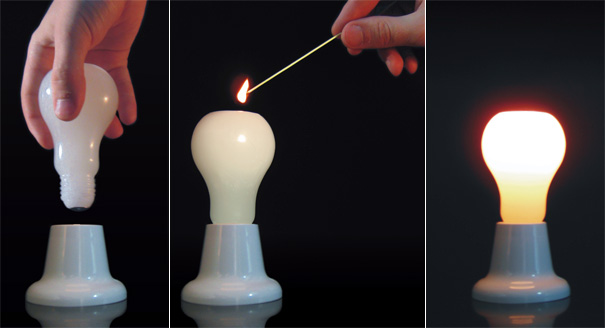 Лампа-свеча