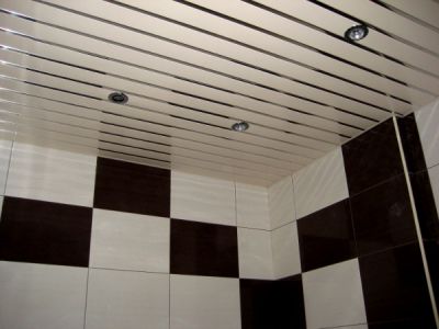 потолок ванной комнаты