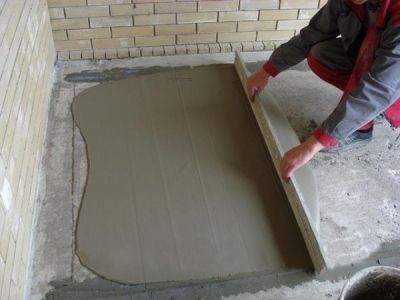 Технология цементной стяжки пола