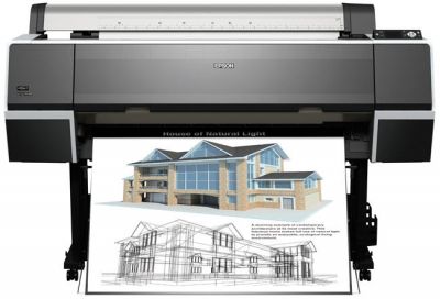 Печать чертежей проекта дома на принтере