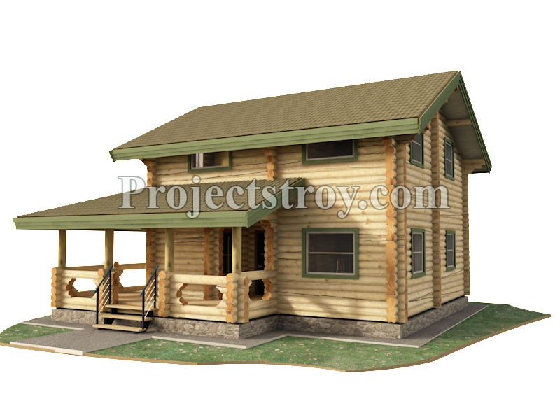 Проект деревянного дома