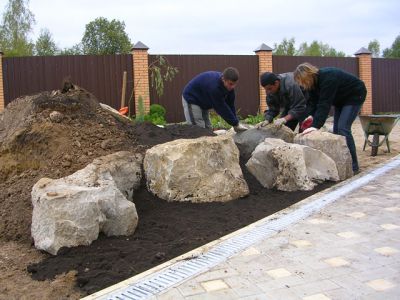подготовка камней