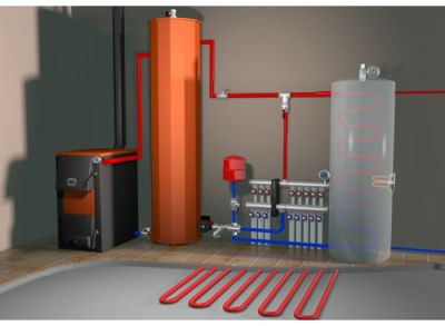 Теплые электрические полы и бойлер