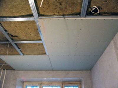Основные стадии монтажа подвесного потолка из гипсокартона