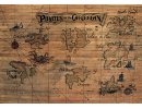 карта "Пираты карибского моря"