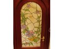 ВИТРАЖНАЯ ВАСТАВКА В ДВЕРЬ