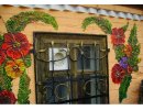 Роспись фасада "Цветочный домик"