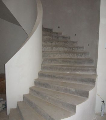 Изготовление бетонной лестницы. Вариант 2